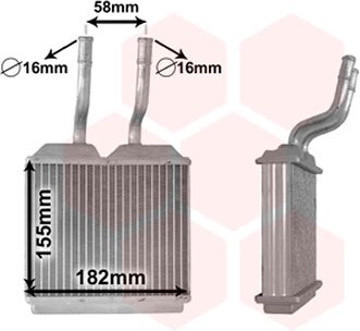 RADIATOR I NXEMJES N-72634 N-52103