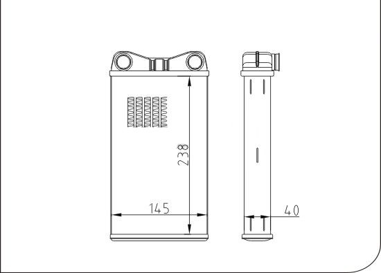 RADIATOR I NXEMJES N-70226